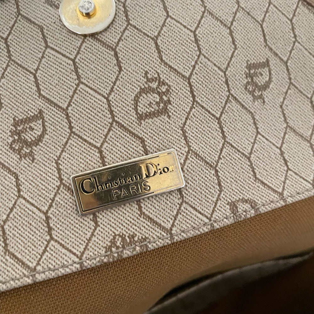 Vintage Dior canvas crossbody bag - Picture 3 of 12